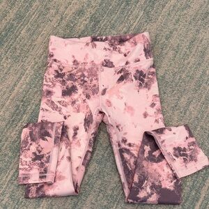Athleta Kids Leggings in Pink and Purple